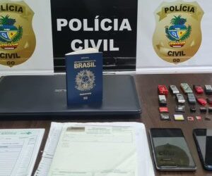 PCGO prende técnica de enfermagem por simular contrato milionário com mineradora e enganar vítimas, em Goianésia