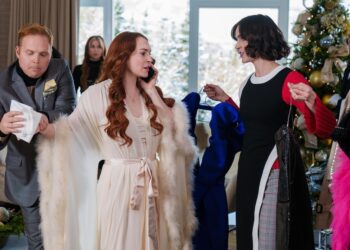 NetFlix: Lindsay Lohan quer trazer alegria ao mundo com Falling for Christmas