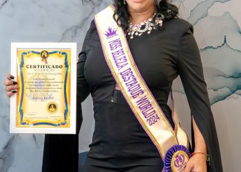 Debora Dunhil recebe duas faixas na Aclamação Miss & Mister World Portugal 2024