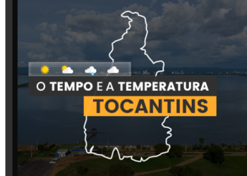 PREVISÃO DO TEMPO: quarta-feira (14) com alerta para baixa umidade no Tocantins