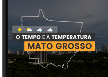 PREVISÃO DO TEMPO: quinta-feira (1°) com alerta para baixa umidade no Mato Grosso