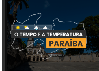 PREVISÃO DO TEMPO: quinta-feira (8) com chuvas à tarde na Paraíba