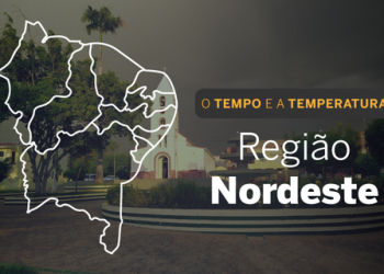 PREVISÃO DO TEMPO: segunda-feira (5) com possibilidade de chuva em quase toda a faixa leste do Nordeste
