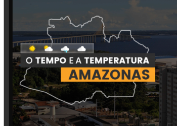 PREVISÃO DO TEMPO: sexta-feira (16) com alerta para chuvas no Amazonas