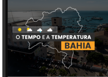 PREVISÃO DO TEMPO: sexta-feira (9) com alerta para baixa umidade na Bahia