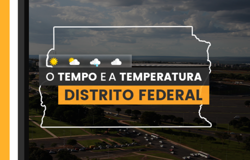 PREVISÃO DO TEMPO: sexta-feira (9) com alerta para baixa umidade no Distrito Federal PREVISÃO DO TEMPO: sexta-feira (9) com alerta para baixa umidade no Distrito Federal