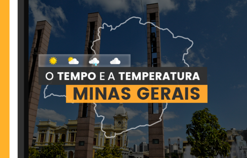 PREVISÃO DO TEMPO: sexta-feira (9) com alerta para declínio de temperaturas em Minas Gerais PREVISÃO DO TEMPO: sexta-feira (9) com alerta para declínio de temperaturas em Minas Gerais