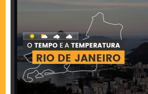 PREVISÃO DO TEMPO: sexta-feira (9) com alerta para declínio de temperaturas no Rio de Janeiro PREVISÃO DO TEMPO: sexta-feira (9) com alerta para declínio de temperaturas no Rio de Janeiro