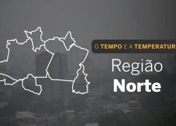 PREVISÃO DO TEMPO: Região Norte tem chuvas isoladas no AC, AM, PA, RO e RR nesta terça (24)