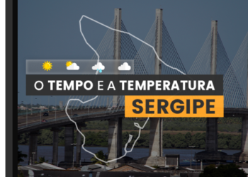 PREVISÃO DO TEMPO: quinta-feira (5) com variação de nuvens em Sergipe