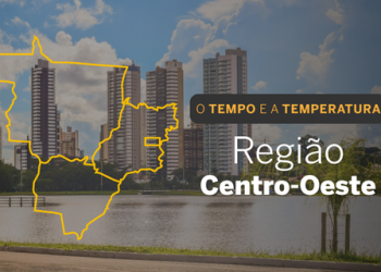 PREVISÃO DO TEMPO: segunda-feira (9) com poucas nuvens no Centro-Oeste