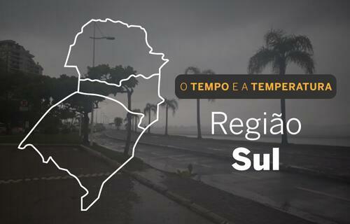 PREVISÃO DO TEMPO: Pancadas de chuva no Sul, nesta quinta-feira (2) PREVISÃO DO TEMPO: Pancadas de chuva no Sul, nesta quinta-feira (2)