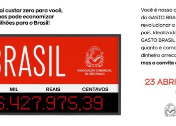 Gasto Brasil: ferramenta de monitoramento de gastos públicos será lançada em São Paulo