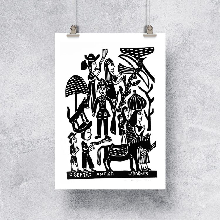 HISTÓRIAS EXPORTADORAS: Obras do mestre da xilogravura J. Borges são admiradas no mundo inteiro