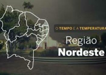 PREVISÃO DO TEMPO: Nordeste terá predominância de chuva isolada, nesta sexta-feira (14)