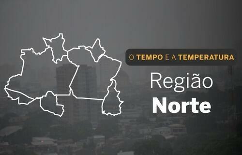 PREVISÃO DO TEMPO: Norte será chuvoso, nesta quinta-feira (3) PREVISÃO DO TEMPO: Norte será chuvoso, nesta quinta-feira (3)