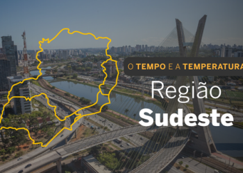 PREVISÃO DO TEMPO: Terça com alerta de tempestade no Sudeste
