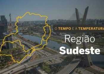 PREVISÃO DO TEMPO: pancadas de chuva no RJ, SP e MG, nesta segunda-feira (3)