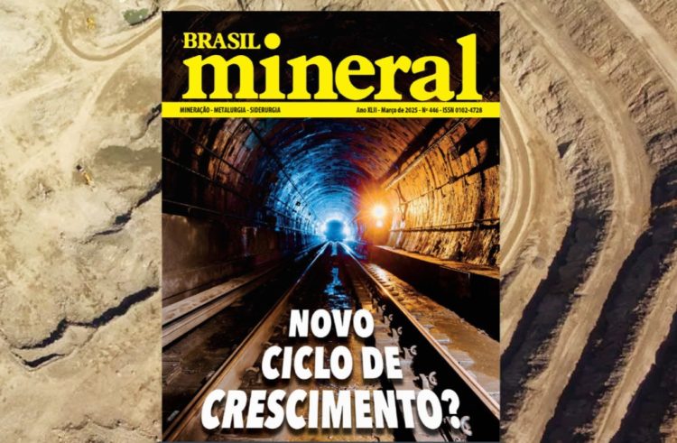 Produção mineral brasileira volta a crescer, mas ainda depende do minério de ferro