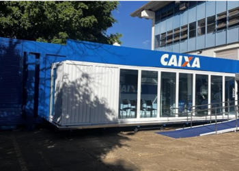 Sol Nascente (DF) recebe a primeira unidade móvel automatizada da CAIXA no país