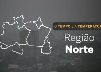 PREVISÃO DO TEMPO: Norte conta com pancadas de chuva em boa parte da região, nesta segunda-feira (11)