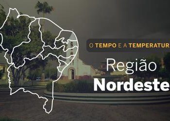 PREVISÃO DO TEMPO: Nordeste registra chuva em áreas da maioria dos estados, nesta terça-feira (9)
