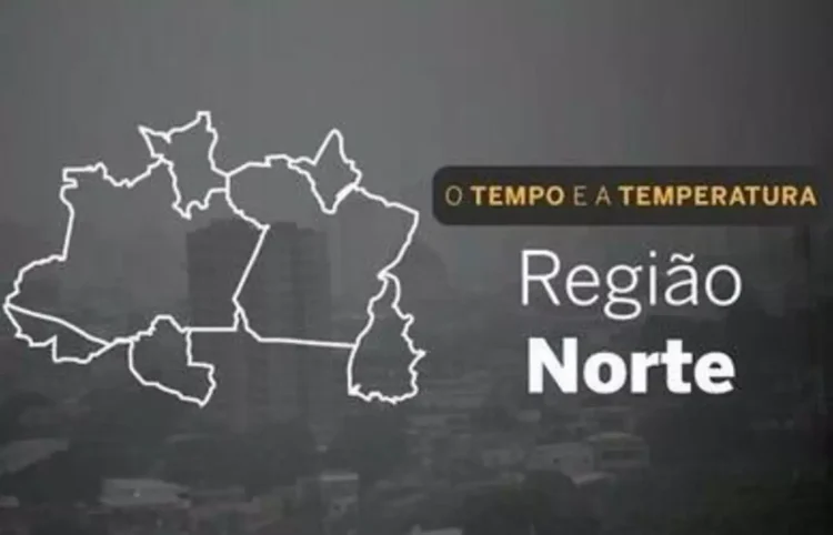 PREVISÃO DO TEMPO: Norte terá quarta-feira (17) com pancadas de chuva em boa parte da região