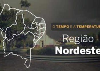 PREVISÃO DO TEMPO: pancadas de chuva atingem boa parte do Nordeste, nesta quinta-feira (4)