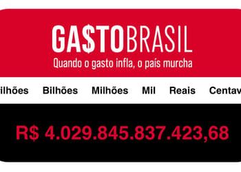 Gasto Brasil mostra que país gasta mais rápido e já ultrapassa os 4 trilhões de reais em 2025