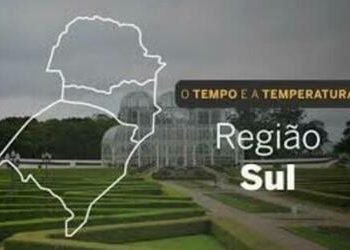 PREVISÃO DO TEMPO: Sul com poucas nuvens nesta quarta-feira (8)