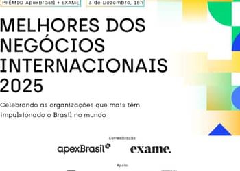 ApexBrasil premia destaques dos negócios internacionais em 2025