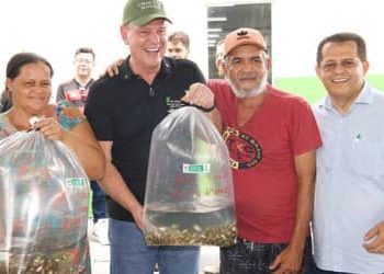 Piscicultura Mais Vida entrega primeiros alevinos a agricultores da Baixada Cuiabana (MT)