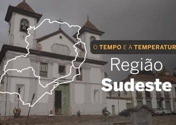 PREVISÃO DO TEMPO: Sudeste tem alerta de chuvas intensas nesta quinta-feira (19)