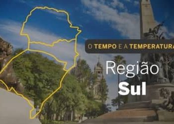 PREVISÃO DO TEMPO: nuvens marcam o Sul neste sábado (11)