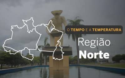 O TEMPO E A TEMPERATURA: pancadas de chuva continuam nesta quarta-feira (6) no Norte O TEMPO E A TEMPERATURA: pancadas de chuva continuam nesta quarta-feira (6) no Norte