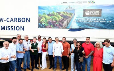 Vale do São Francisco registra primeiro embarque de uvas sem tarifa para a Europa Vale do São Francisco registra primeiro embarque de uvas sem tarifa para a Europa