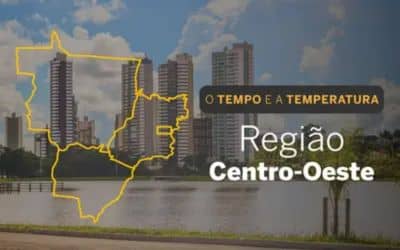 O TEMPO E A TEMPERATURA: Centro-Oeste terá predomínio de poucas nuvens nesta segunda-feira (27) O TEMPO E A TEMPERATURA: Centro-Oeste terá predomínio de poucas nuvens nesta segunda-feira (27)