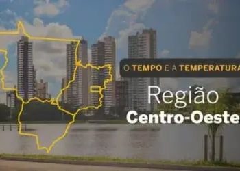 O TEMPO E A TEMPERATURA: Tempo seco predomina no Centro-Oeste nesta quarta-feira (29)