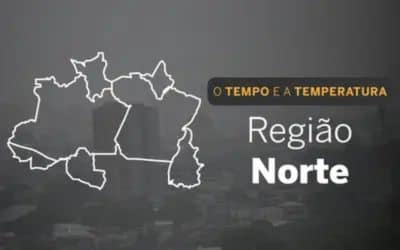 O TEMPO E A TEMPERATURA: confira a previsão do tempo para a Região Norte nesta terça-feira (28) O TEMPO E A TEMPERATURA: confira a previsão do tempo para a Região Norte nesta terça-feira (28)