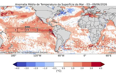 El Niño 2026: fenômeno deve persistir no segundo semestre e pode alterar o regime de chuvas em diferentes regiões do Brasil El Niño 2026: fenômeno deve persistir no segundo semestre e pode alterar o regime de chuvas em diferentes regiões do Brasil