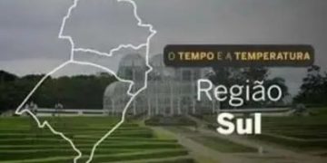 O TEMPO E A TEMPERATURA: Sul terá chuva, frio e possibilidade de trovoadas neste domingo (9)