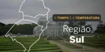 O TEMPO E A TEMPERATURA: Sul terá chuva, trovoadas e geada nesta terça-feira (11)