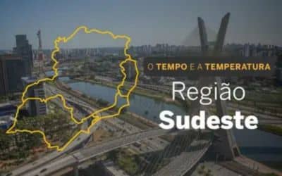 O TEMPO E A TEMPERATURA: confira a previsão do tempo para a Região Sudeste nesta quarta-feira (5) O TEMPO E A TEMPERATURA: confira a previsão do tempo para a Região Sudeste nesta quarta-feira (5)