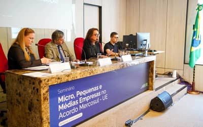 Acordo Mercosul-UE amplia discussão sobre participação de pequenos negócios no comércio exterior Acordo Mercosul-UE amplia discussão sobre participação de pequenos negócios no comércio exterior