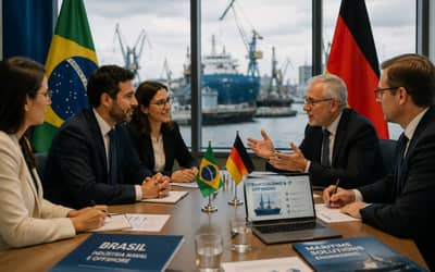 Indústria naval brasileira busca negócios em ciclo de investimentos de US$ 120 bilhões Indústria naval brasileira busca negócios em ciclo de investimentos de US$ 120 bilhões