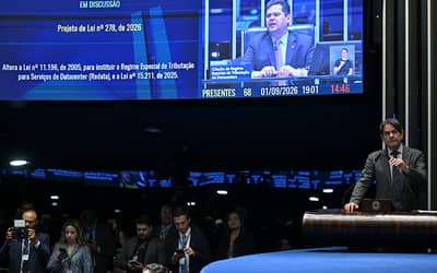 Instalação de data centers no Brasil: veja o que prevê projeto aprovado pelo Senado Instalação de data centers no Brasil: veja o que prevê projeto aprovado pelo Senado